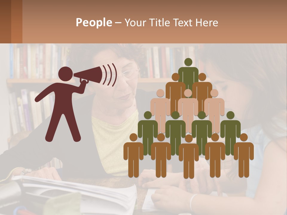 Parent Homework Old PowerPoint Template