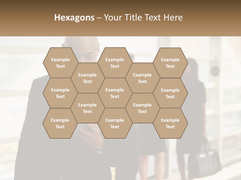 Attractive Person Professional PowerPoint Template