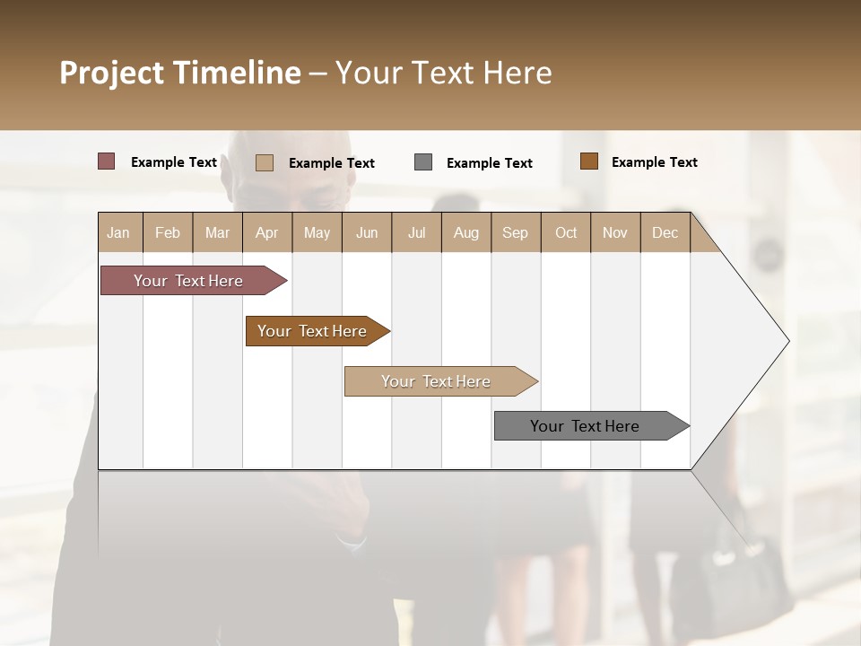 Attractive Person Professional PowerPoint Template