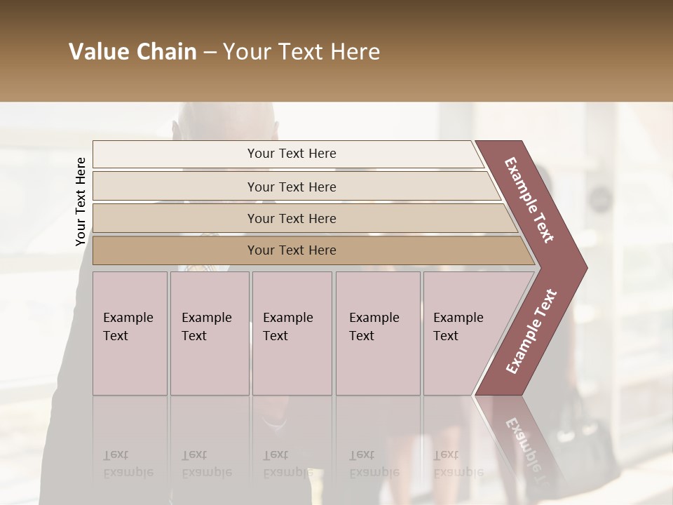 Attractive Person Professional PowerPoint Template