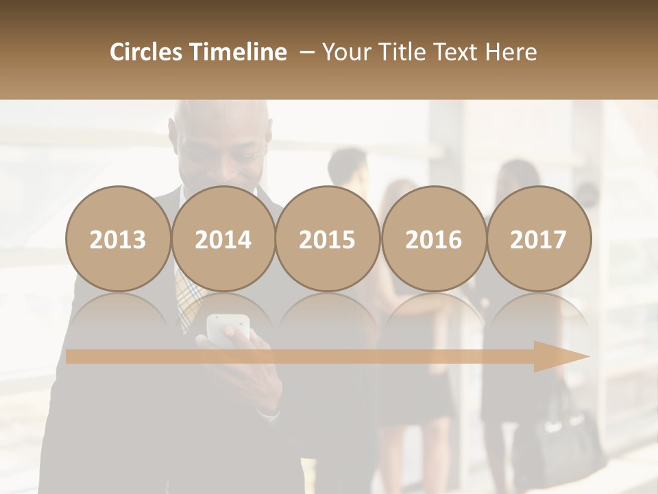 Attractive Person Professional PowerPoint Template