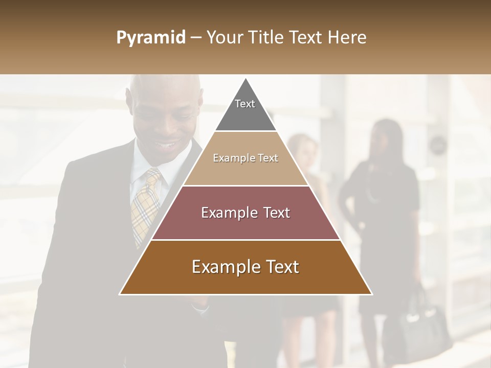 Attractive Person Professional PowerPoint Template