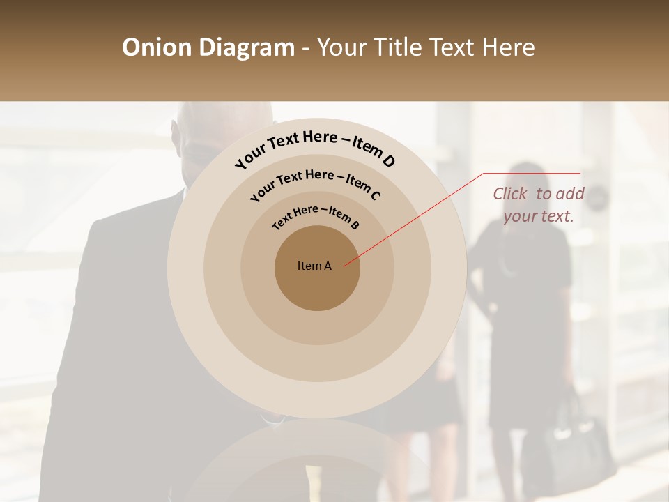 Attractive Person Professional PowerPoint Template