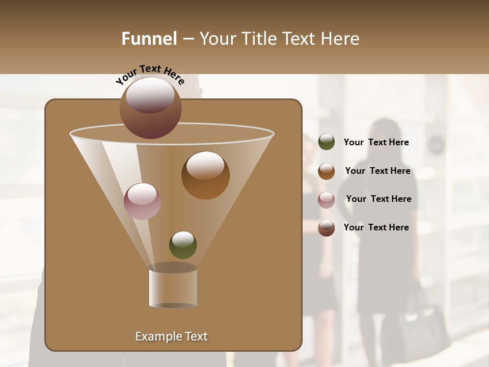 Attractive Person Professional PowerPoint Template