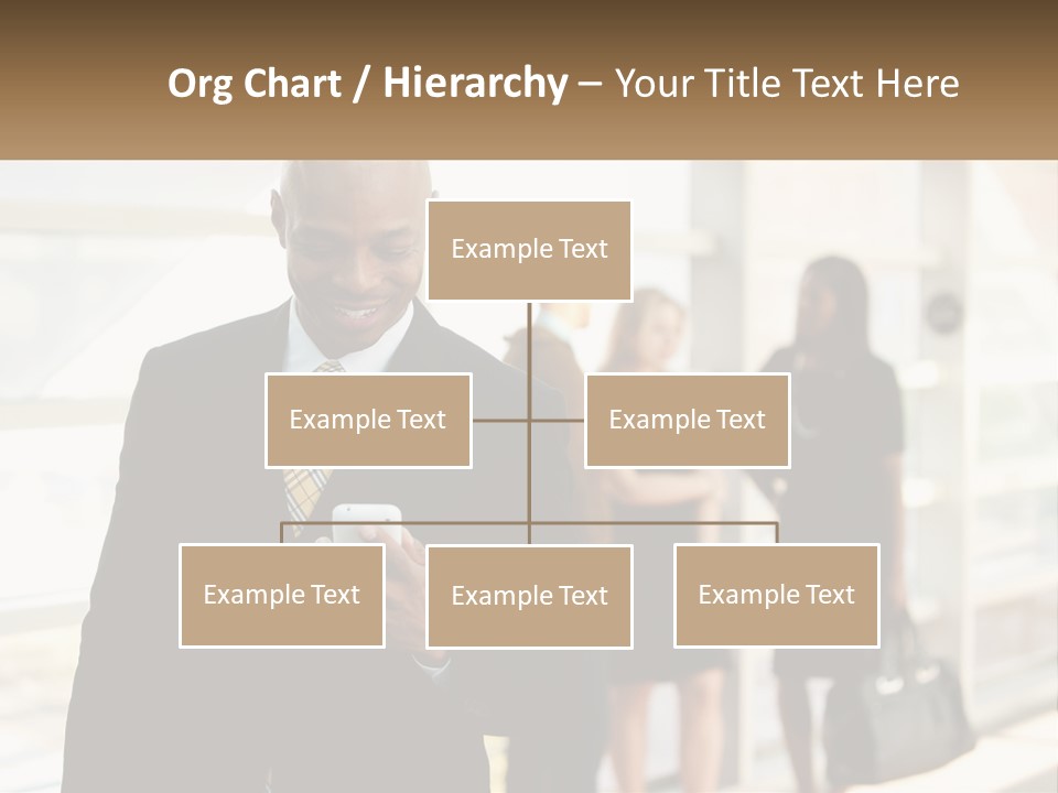 Attractive Person Professional PowerPoint Template