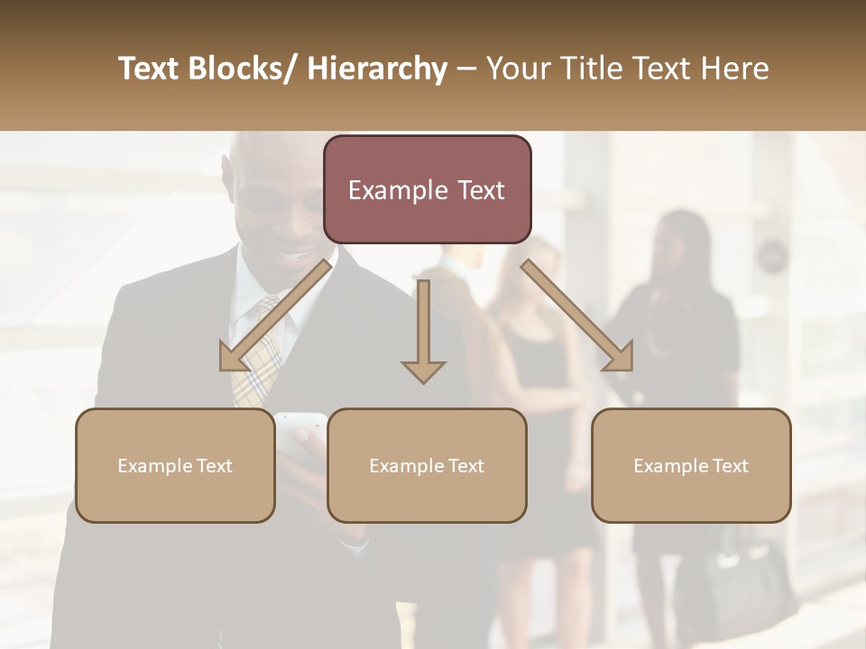 Attractive Person Professional PowerPoint Template