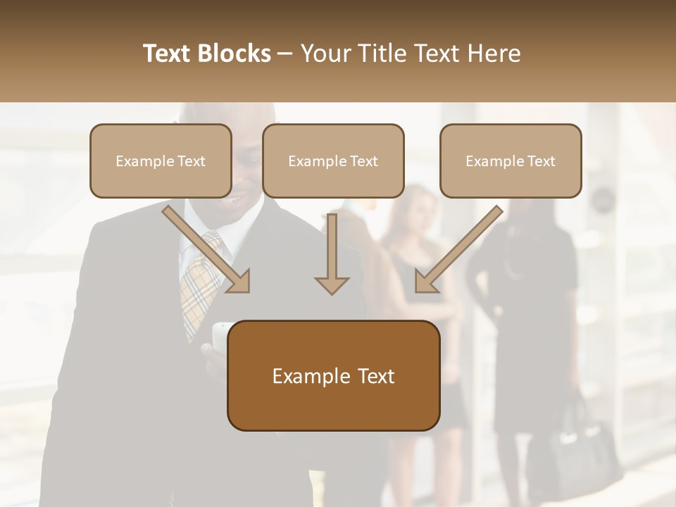 Attractive Person Professional PowerPoint Template