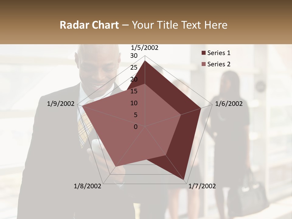 Attractive Person Professional PowerPoint Template