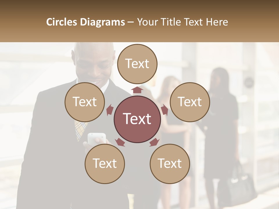 Attractive Person Professional PowerPoint Template