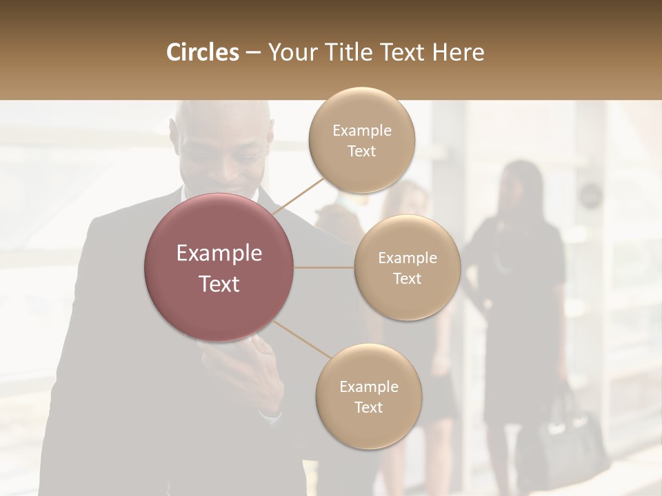 Attractive Person Professional PowerPoint Template