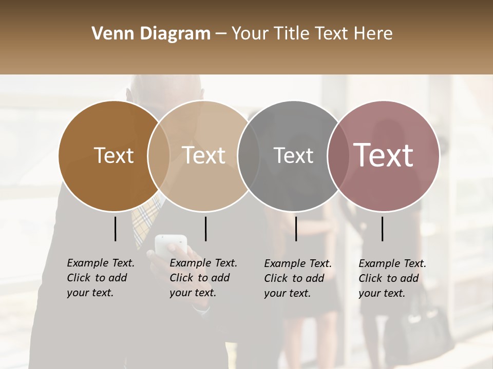 Attractive Person Professional PowerPoint Template