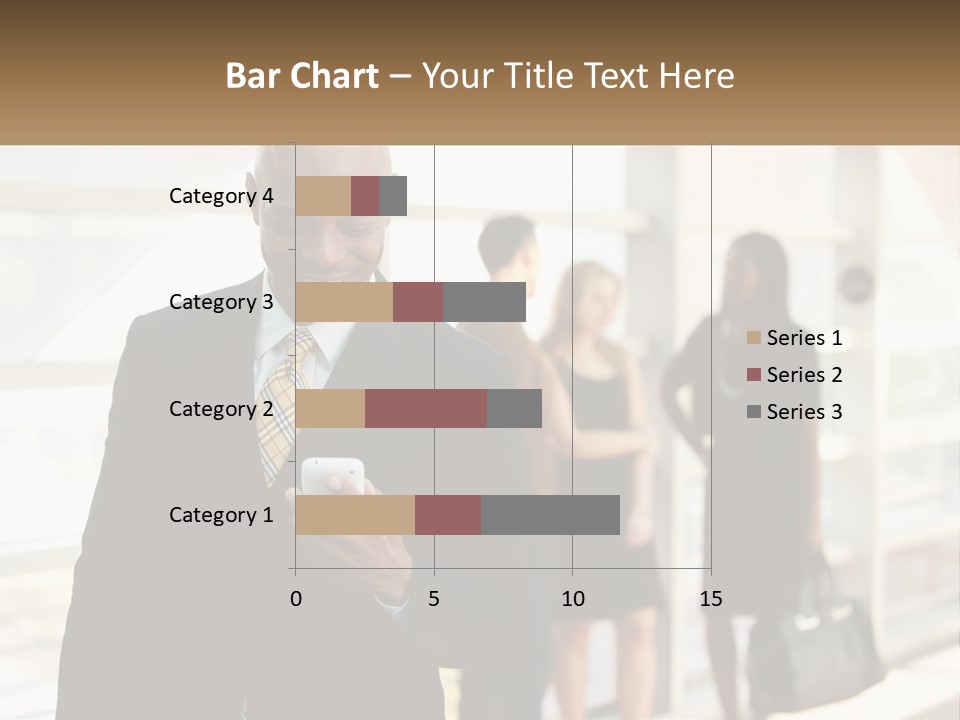 Attractive Person Professional PowerPoint Template