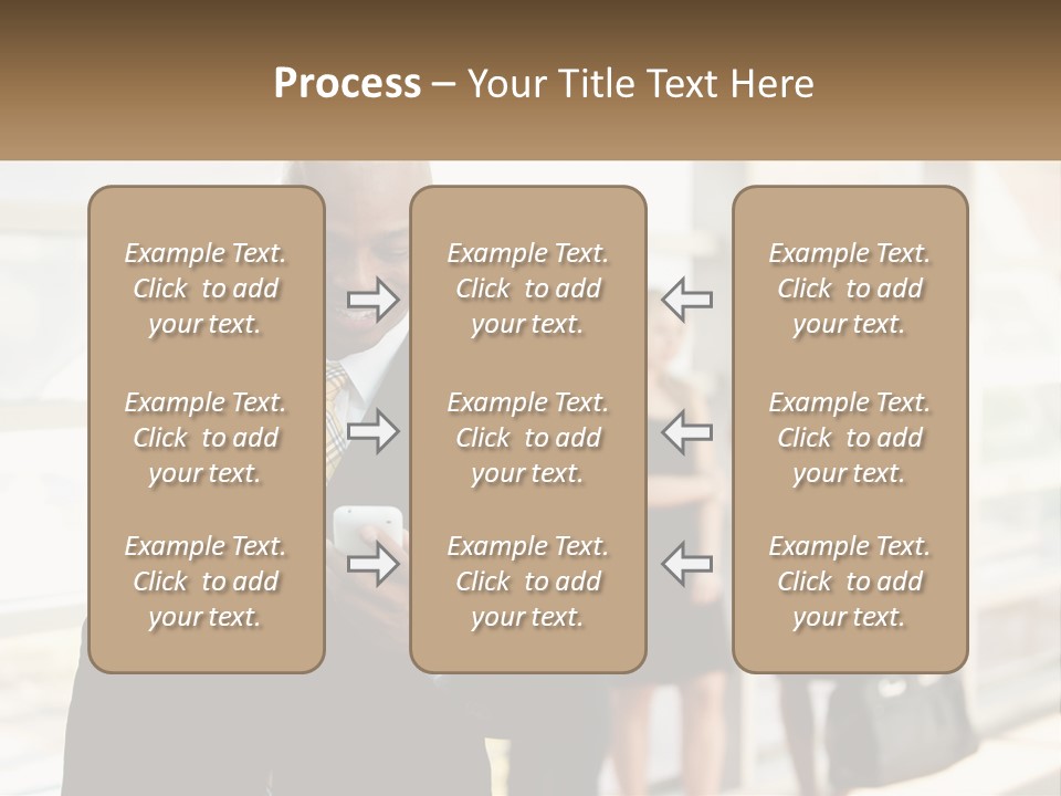 Attractive Person Professional PowerPoint Template