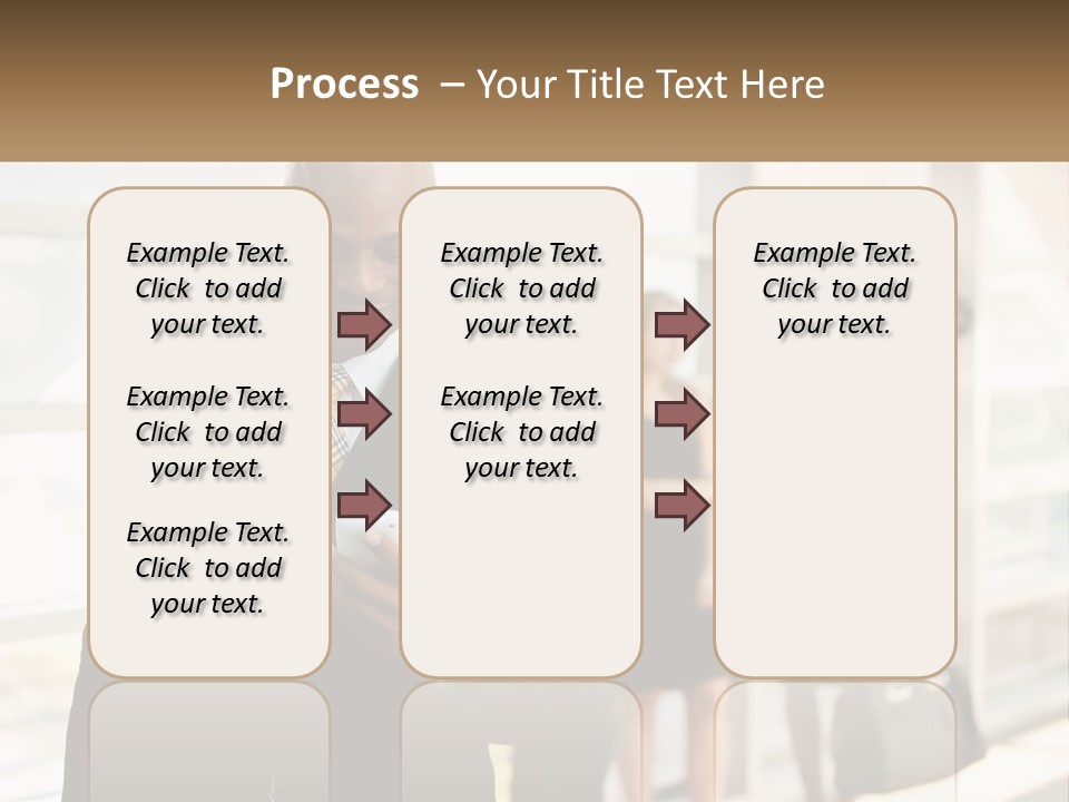 Attractive Person Professional PowerPoint Template