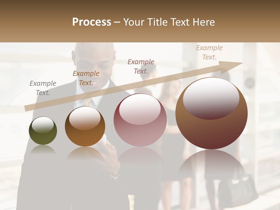 Attractive Person Professional PowerPoint Template