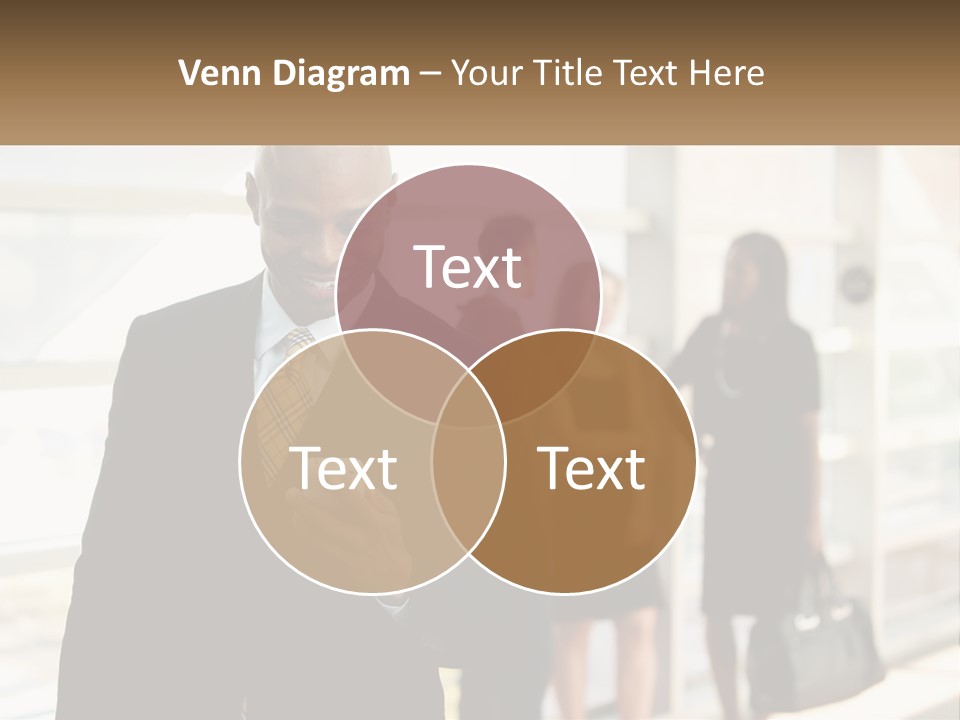 Attractive Person Professional PowerPoint Template