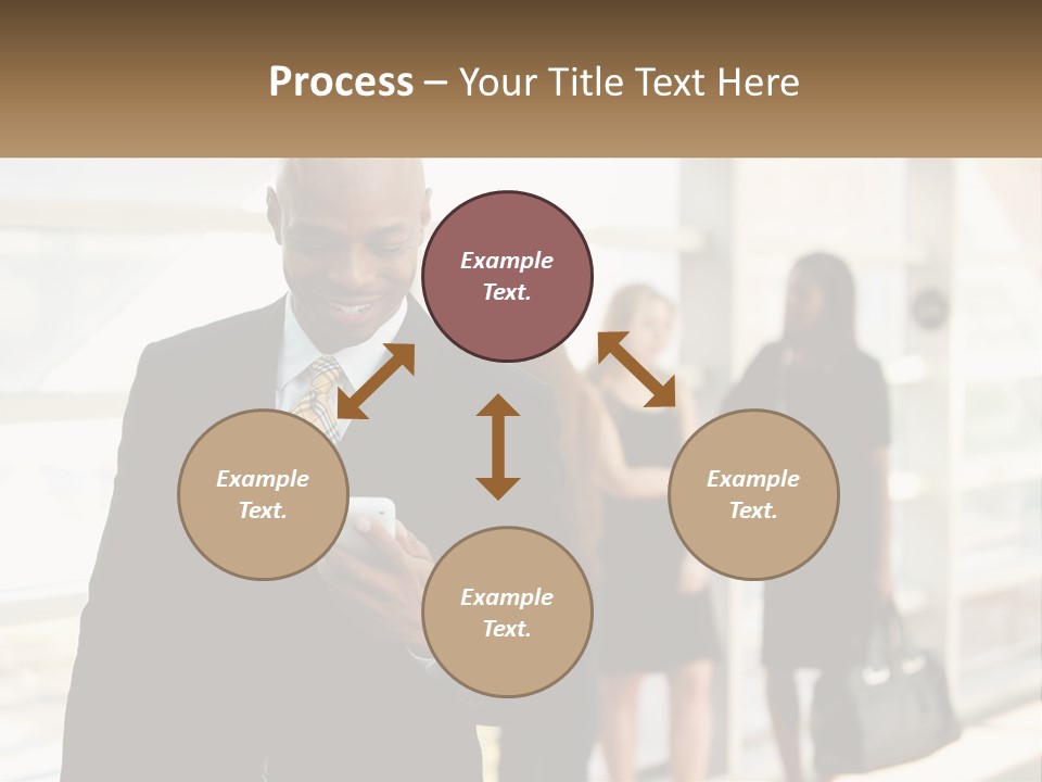 Attractive Person Professional PowerPoint Template