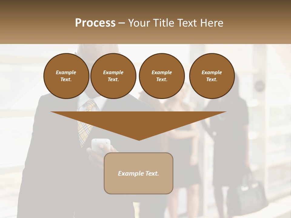 Attractive Person Professional PowerPoint Template