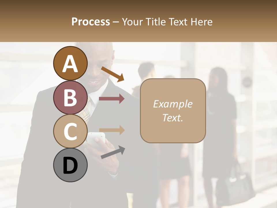 Attractive Person Professional PowerPoint Template
