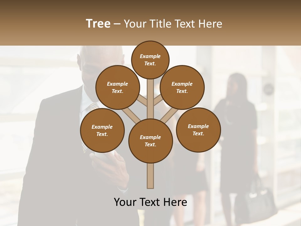 Attractive Person Professional PowerPoint Template