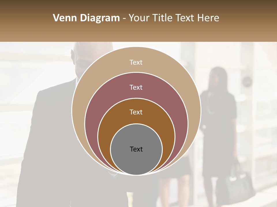 Attractive Person Professional PowerPoint Template
