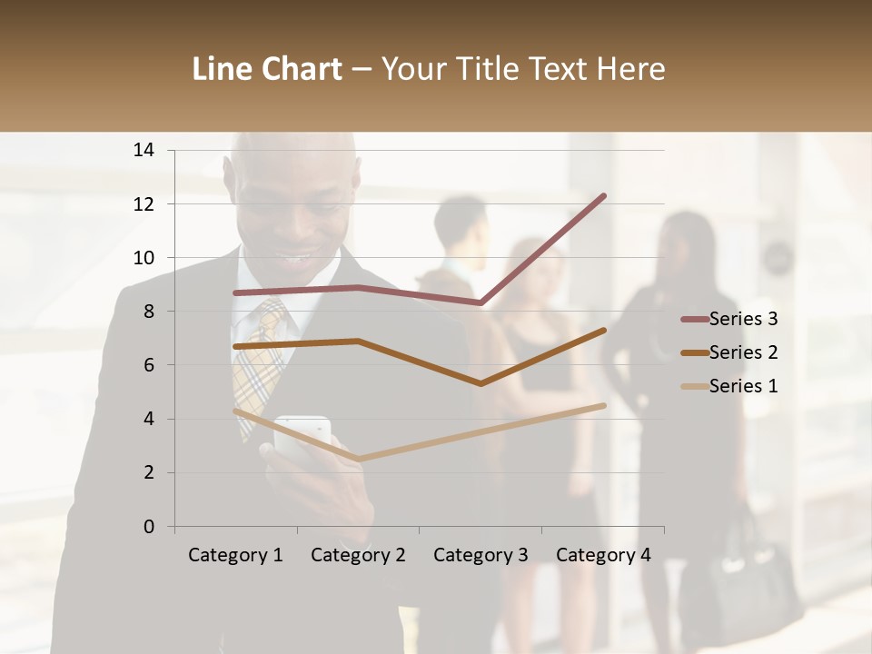 Attractive Person Professional PowerPoint Template