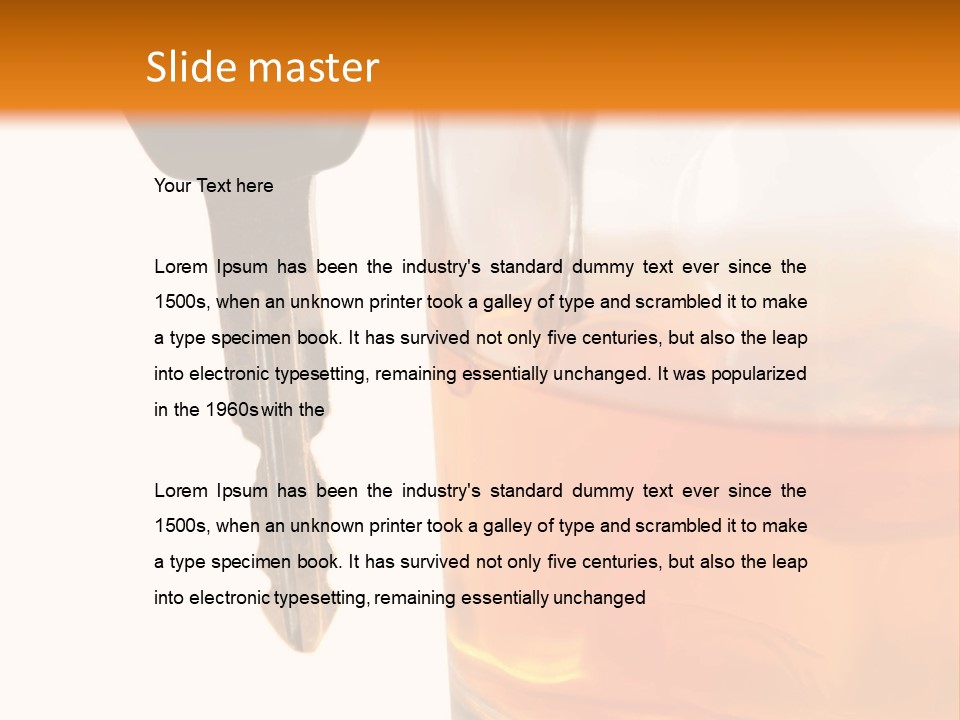 Responsibly Glass Celebrate PowerPoint Template