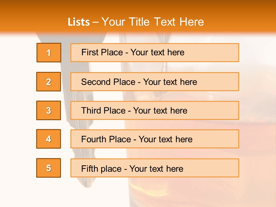 Responsibly Glass Celebrate PowerPoint Template