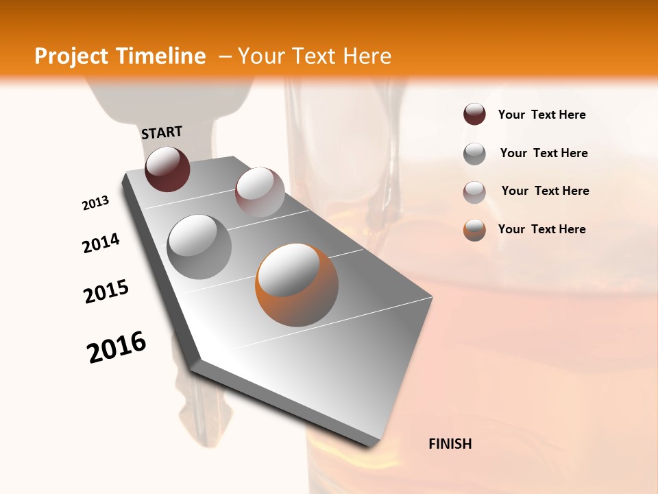 Responsibly Glass Celebrate PowerPoint Template