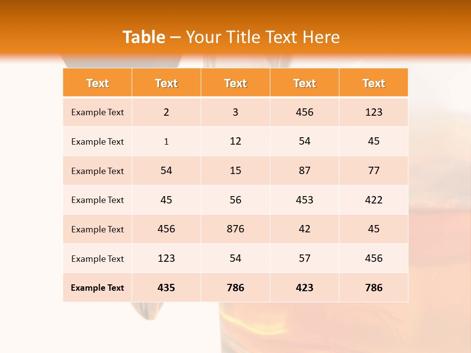 Responsibly Glass Celebrate PowerPoint Template