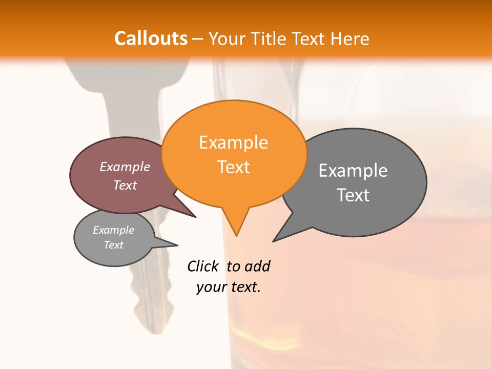 Responsibly Glass Celebrate PowerPoint Template