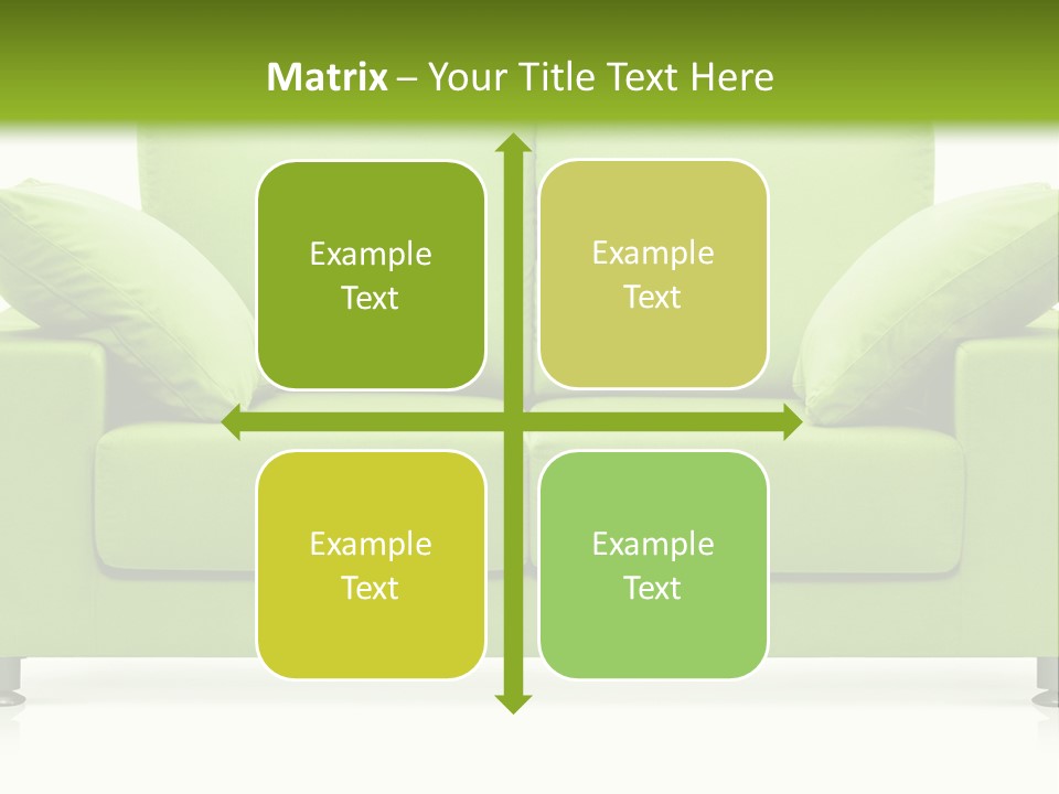 Invitation Sleep Sofa PowerPoint Template