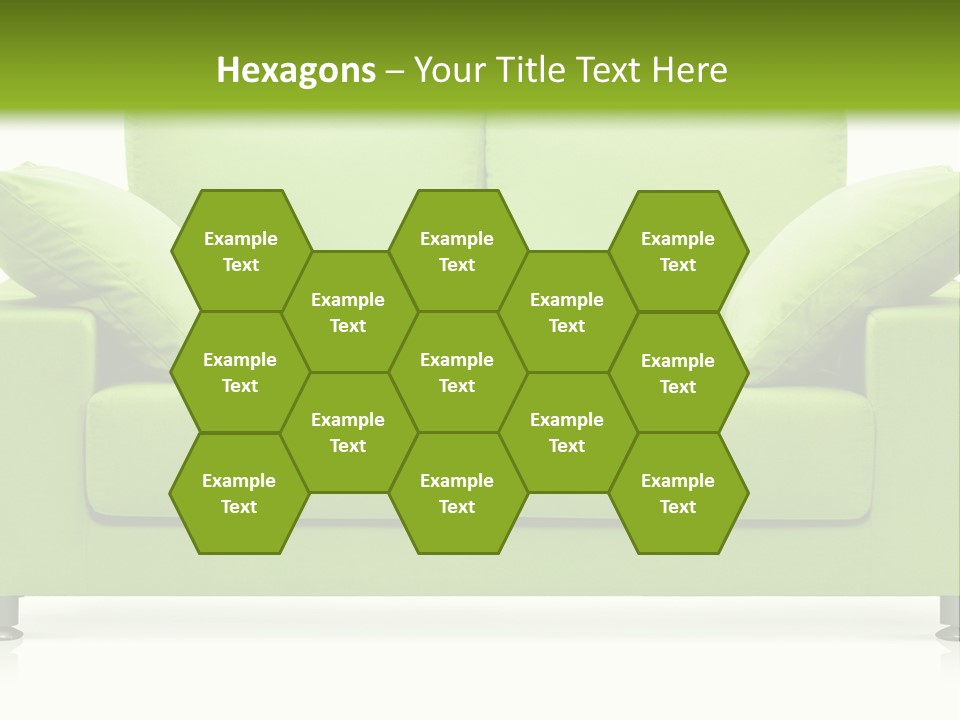 Invitation Sleep Sofa PowerPoint Template