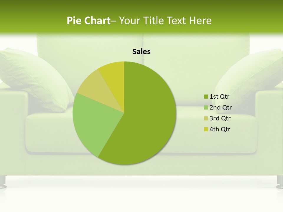 Invitation Sleep Sofa PowerPoint Template