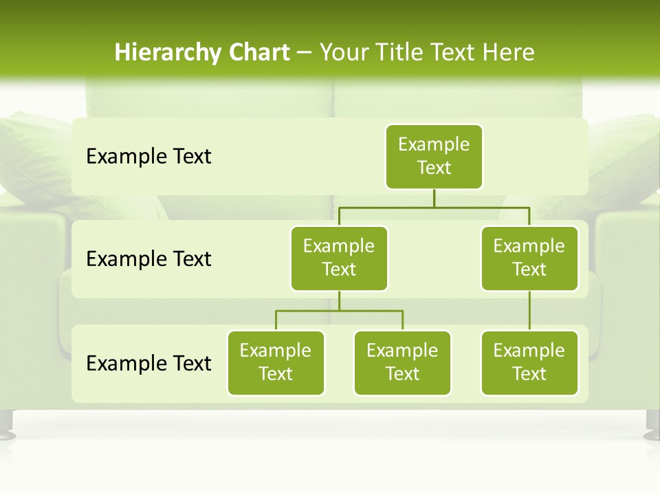 Invitation Sleep Sofa PowerPoint Template