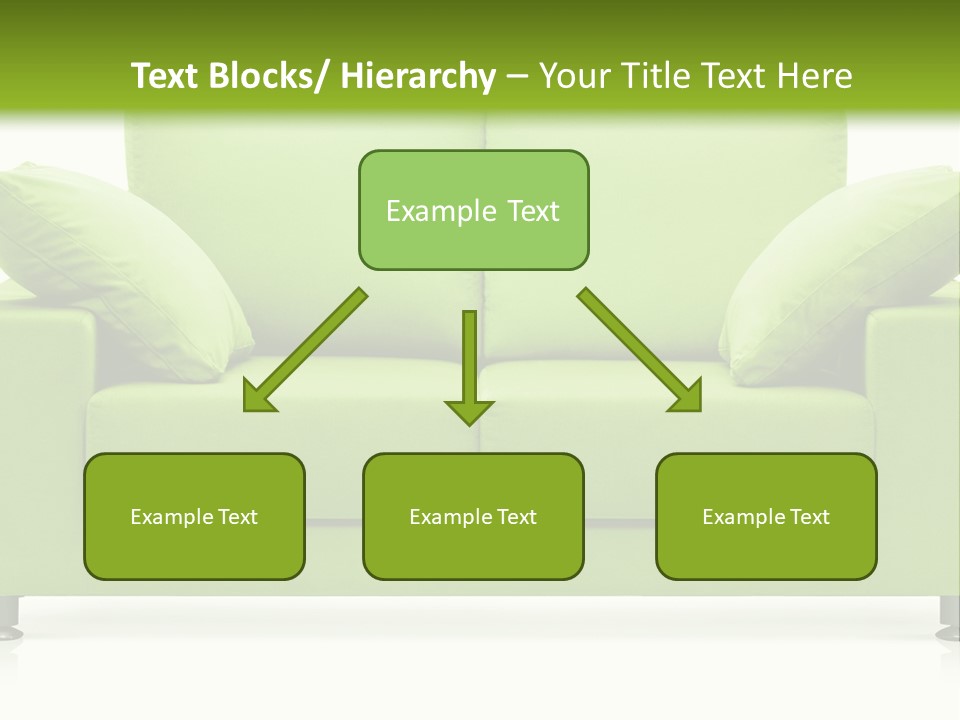 Invitation Sleep Sofa PowerPoint Template