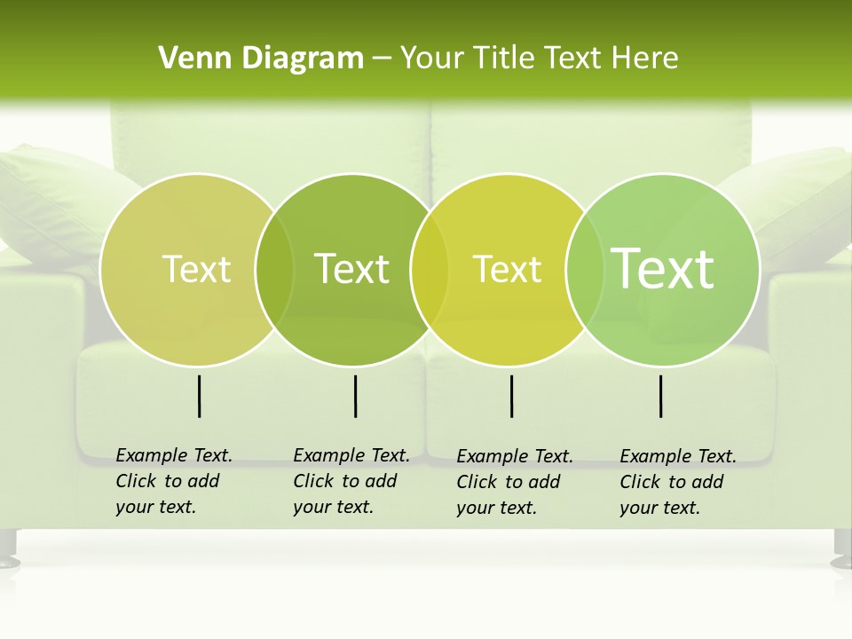 Invitation Sleep Sofa PowerPoint Template