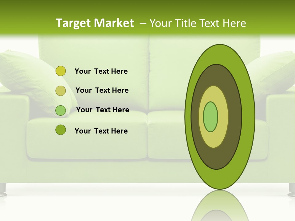 Invitation Sleep Sofa PowerPoint Template