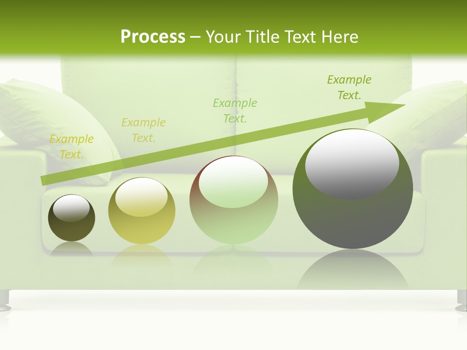 Invitation Sleep Sofa PowerPoint Template