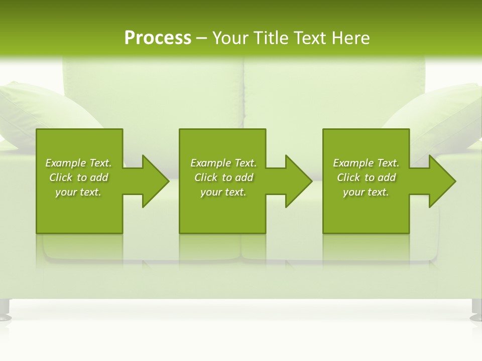 Invitation Sleep Sofa PowerPoint Template