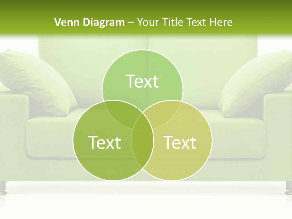 Invitation Sleep Sofa PowerPoint Template