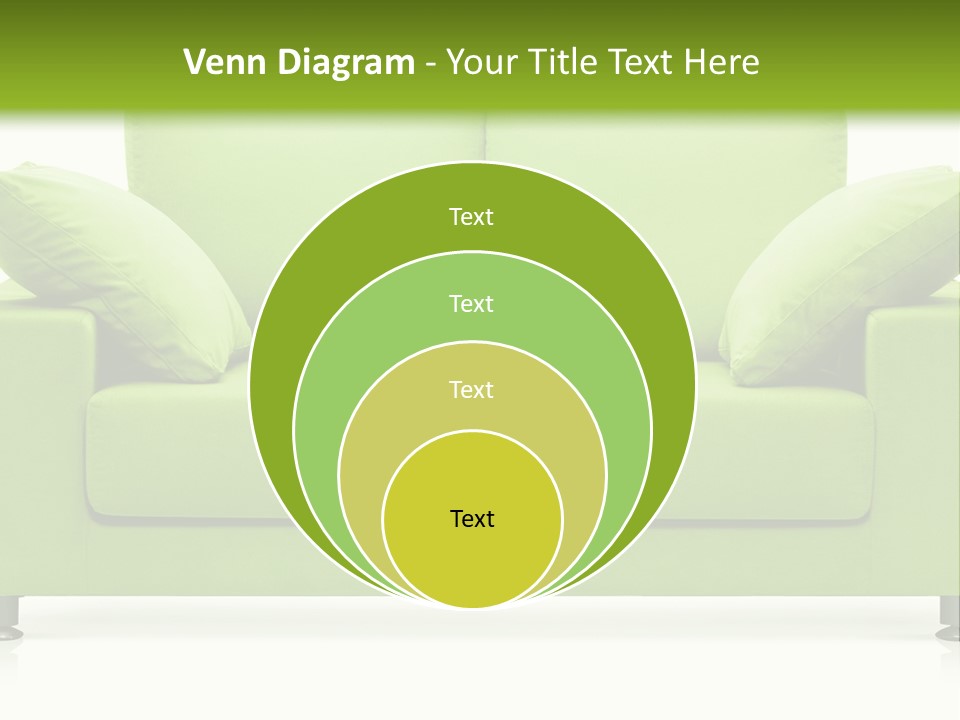 Invitation Sleep Sofa PowerPoint Template