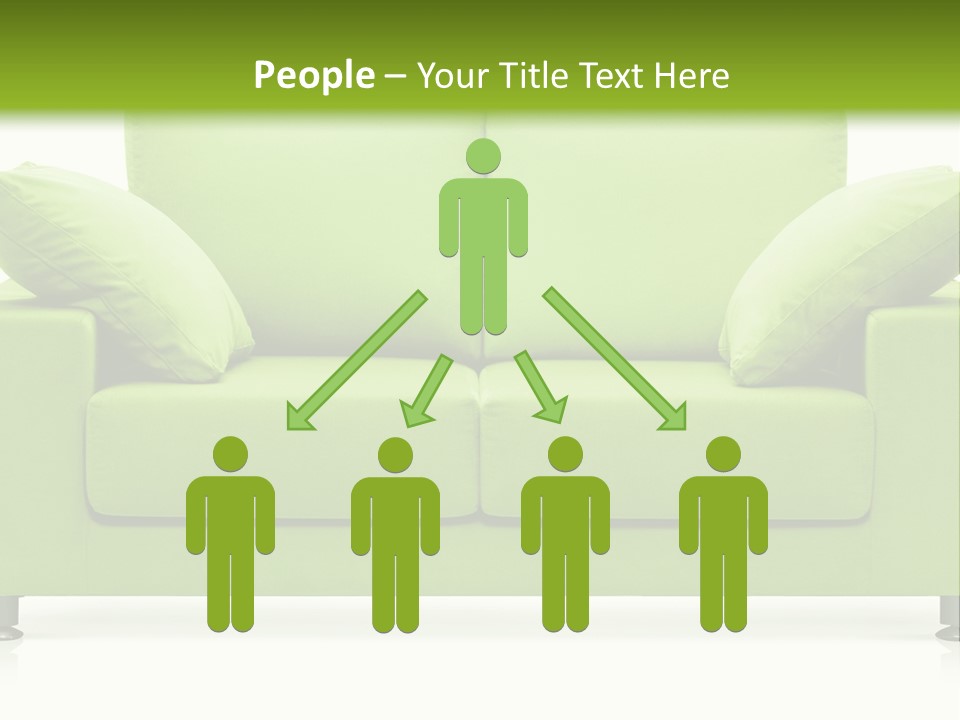 Invitation Sleep Sofa PowerPoint Template