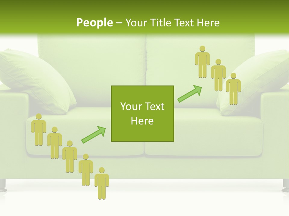 Invitation Sleep Sofa PowerPoint Template