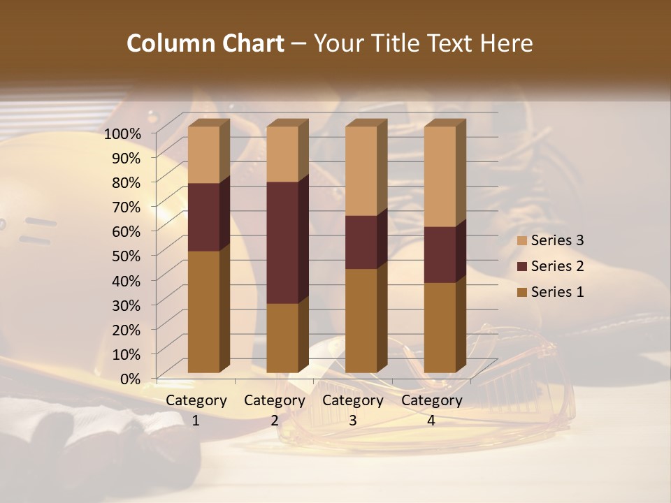 Beige Hardhat Genuine PowerPoint Template