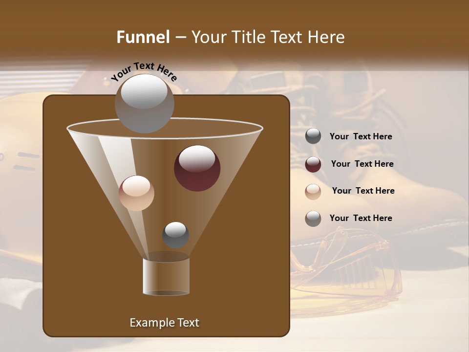 Beige Hardhat Genuine PowerPoint Template