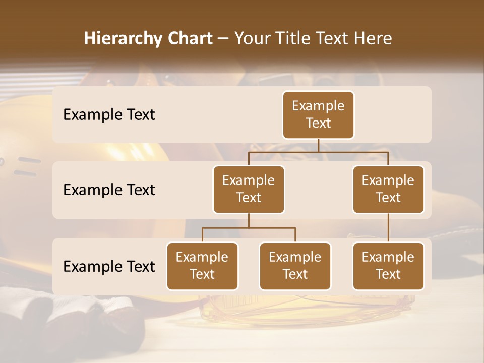 Beige Hardhat Genuine PowerPoint Template