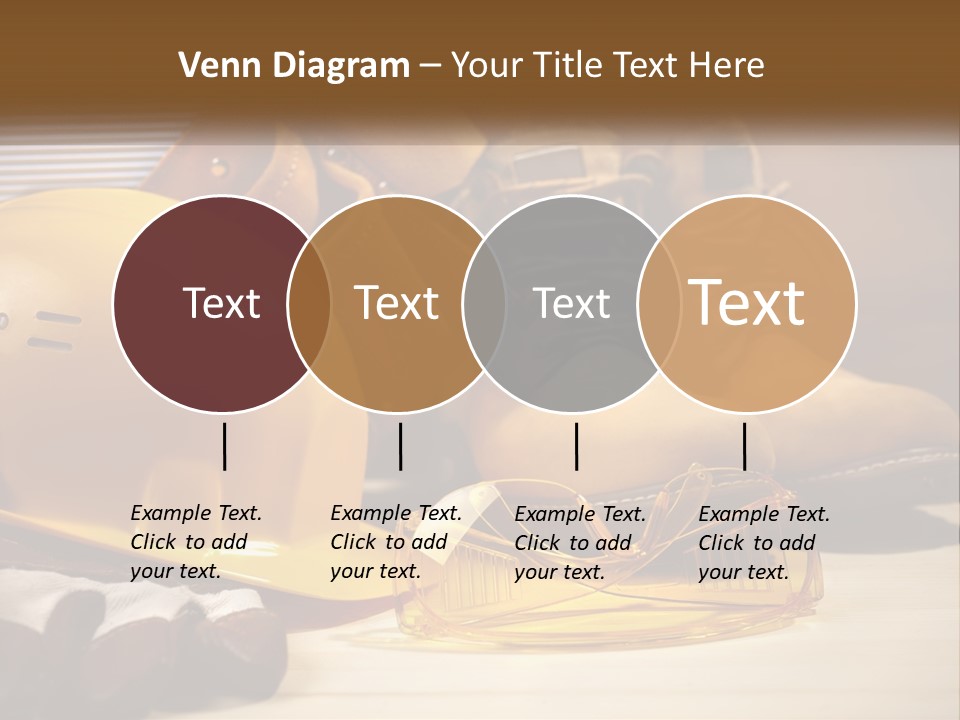 Beige Hardhat Genuine PowerPoint Template