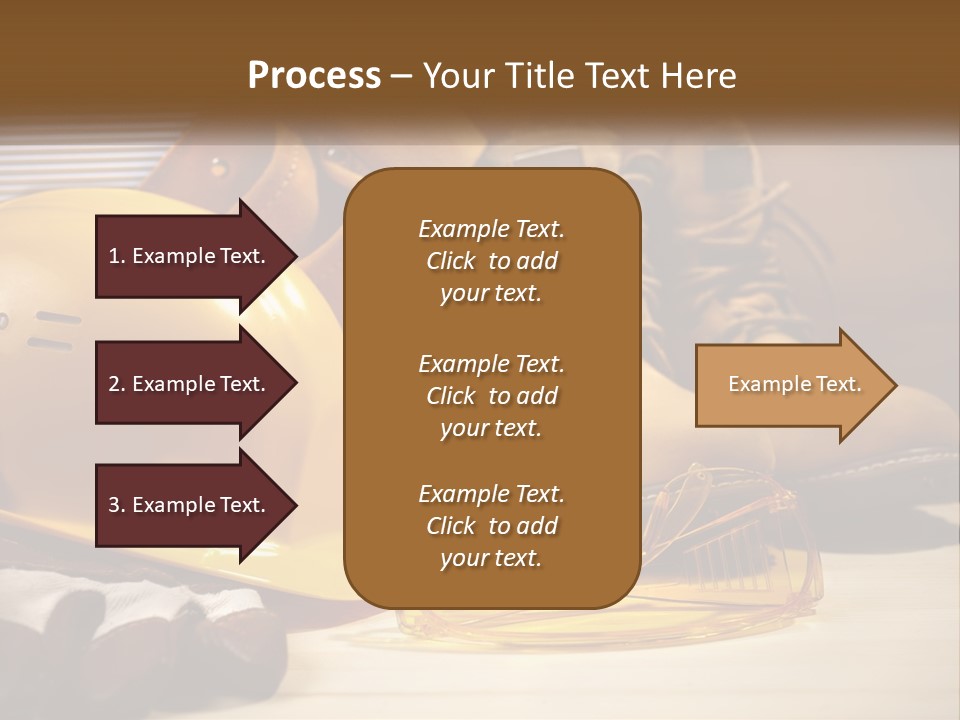 Beige Hardhat Genuine PowerPoint Template