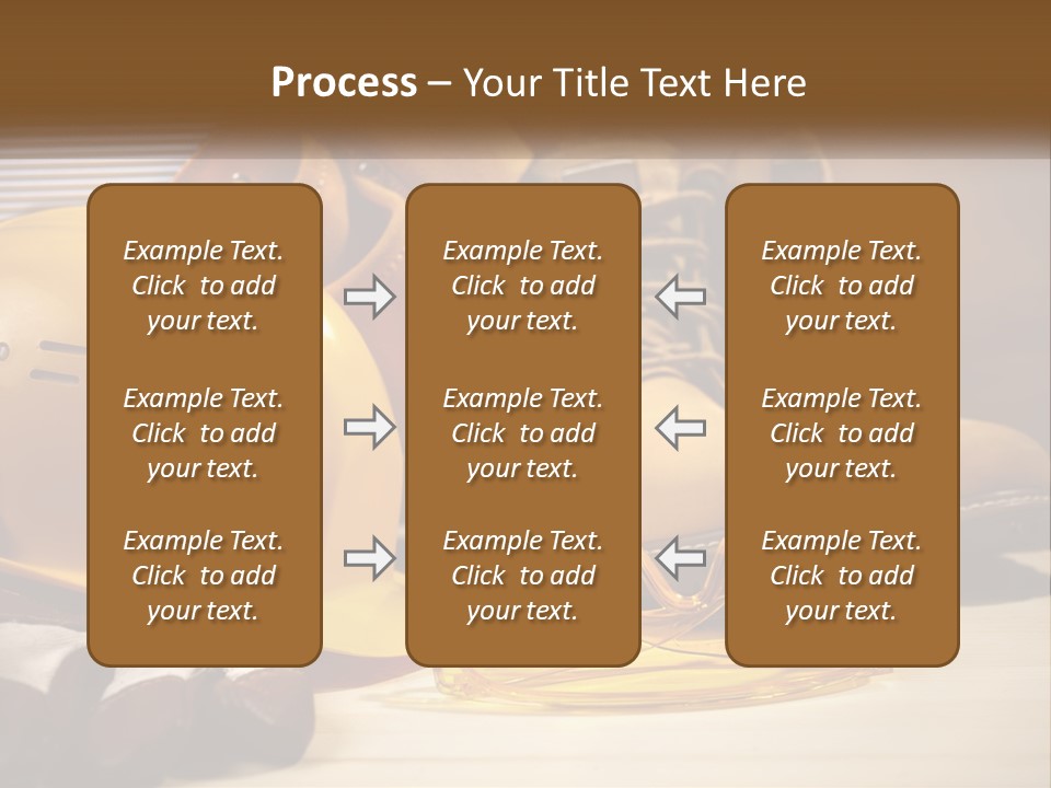 Beige Hardhat Genuine PowerPoint Template